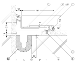 NẮP KHE CO GIÃN AX23A (Tường ngoài và tường ngoài)1