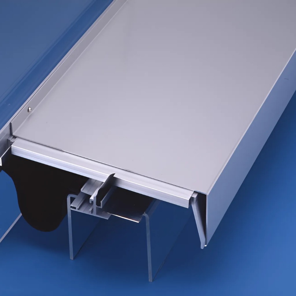 Nắp khe co giãn AX12(Giữa mái và tường ngoài)