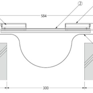 Nắp khe co giãn  AX22AF (Tường ngoài và tường ngoài)