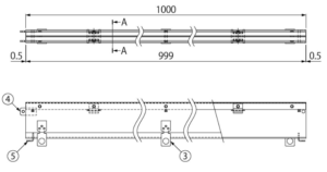 Rãnh thoát nước 28mm SEDS-VJ-ST