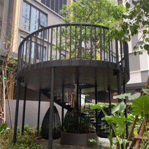 Lan can và tay vịn cầu thang